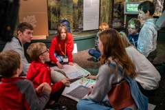 Members of the Children and Young People's Assembly on Biodiversity Loss deliberate on their calls to action