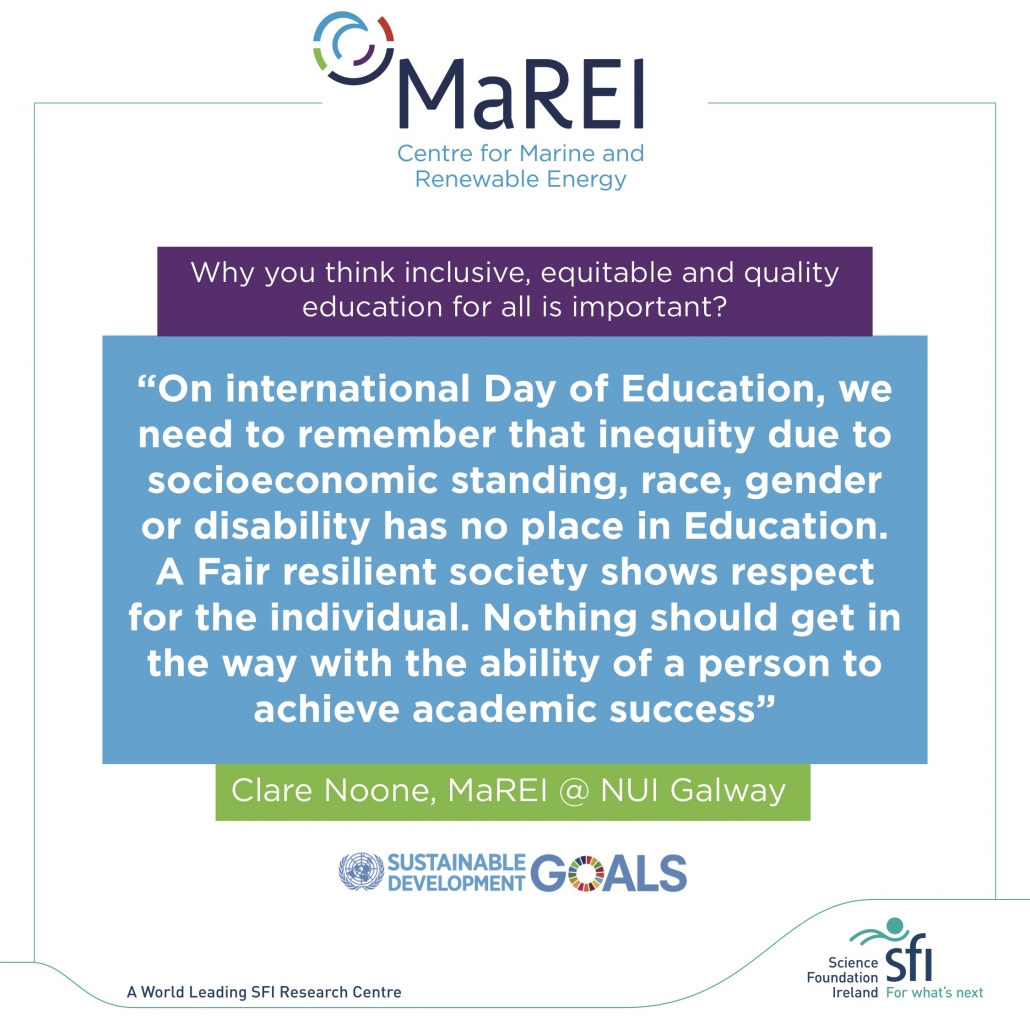 International Day of Education - MaREI